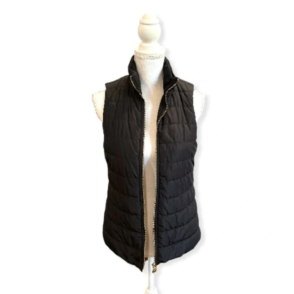 Michael Michael Kors black puffer vest size extra small - Picture 2 of 10